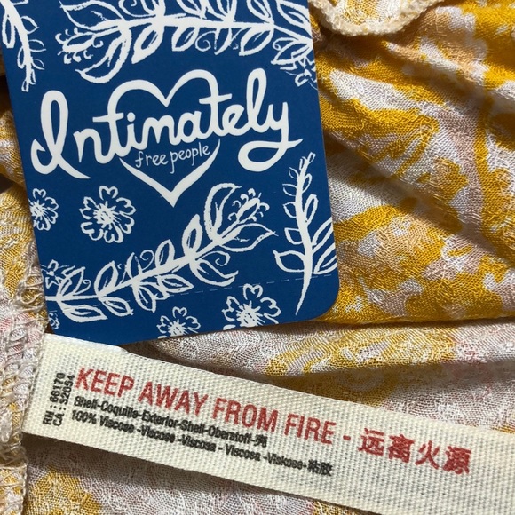 NWT- Free People - Let's Smock About It Maxi Dress - Picture 16 of 16